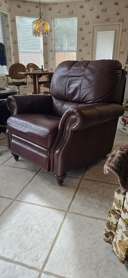 Ethan Allen Leather Recliner