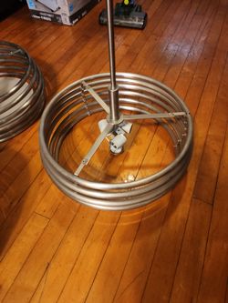 Light fixtures spiral coil pendant lights,