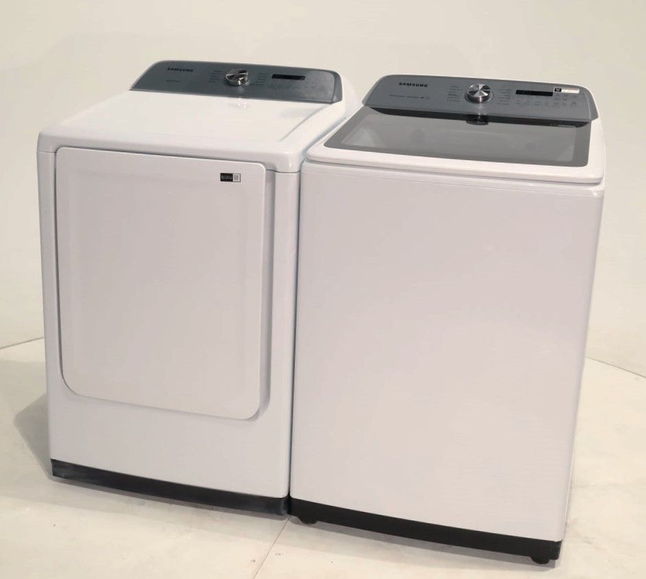 New Samsung Electric Washer and Dryer
