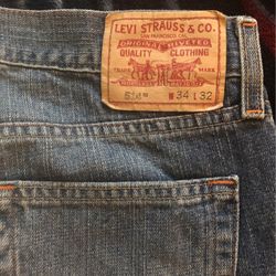 Levi’s 514 W34 L32