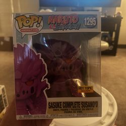 Funko Pop! Naruto Shippuden Sasuke Complete Susano'o Susanoo Hot Topic Exclusive