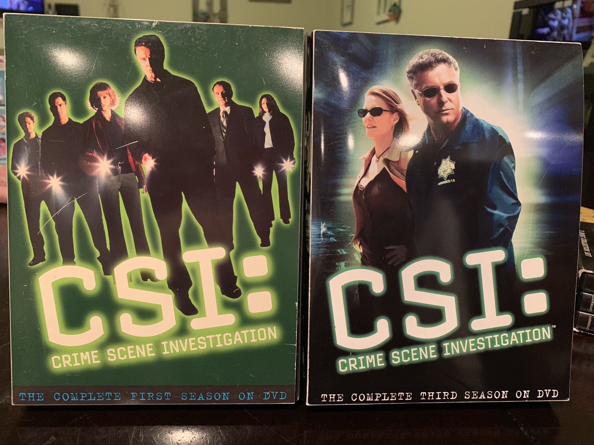 CSI Season DVD sets