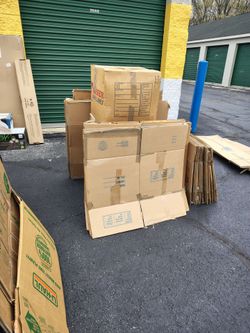 50 U Haul varieties size boxes