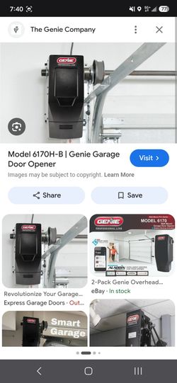 Geenie Model 6170H-B Jackshaft Garage Door Opener