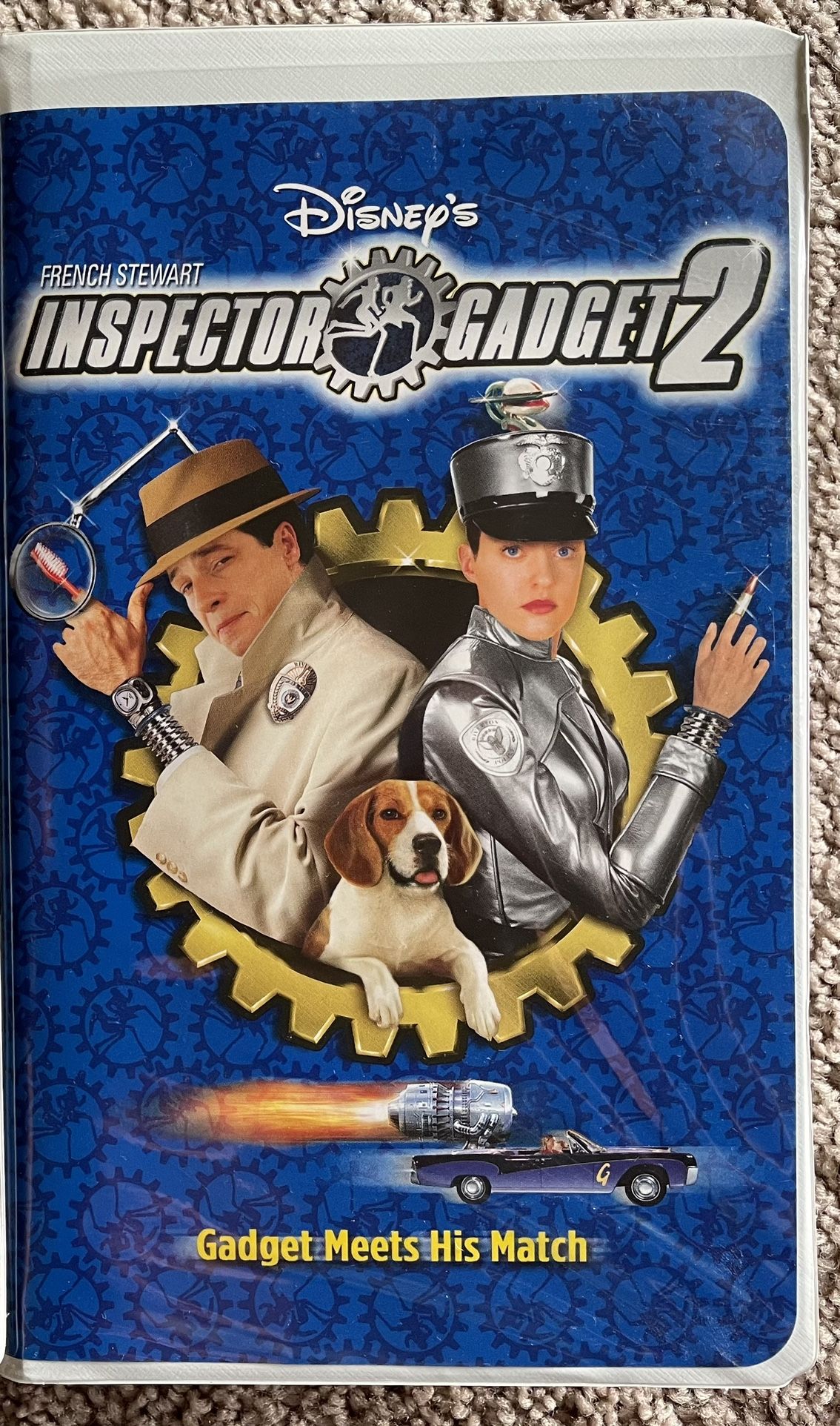2003 Inspector Gadget 2 VHS French Stewart