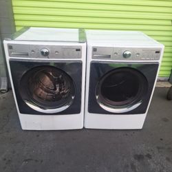 Kenmore elite steam washer and gas dryer set 