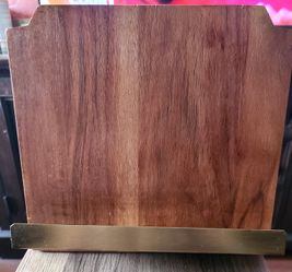 Wood Cookbook Holder with Metal Ledge By Hearth & Hand with Magnolia