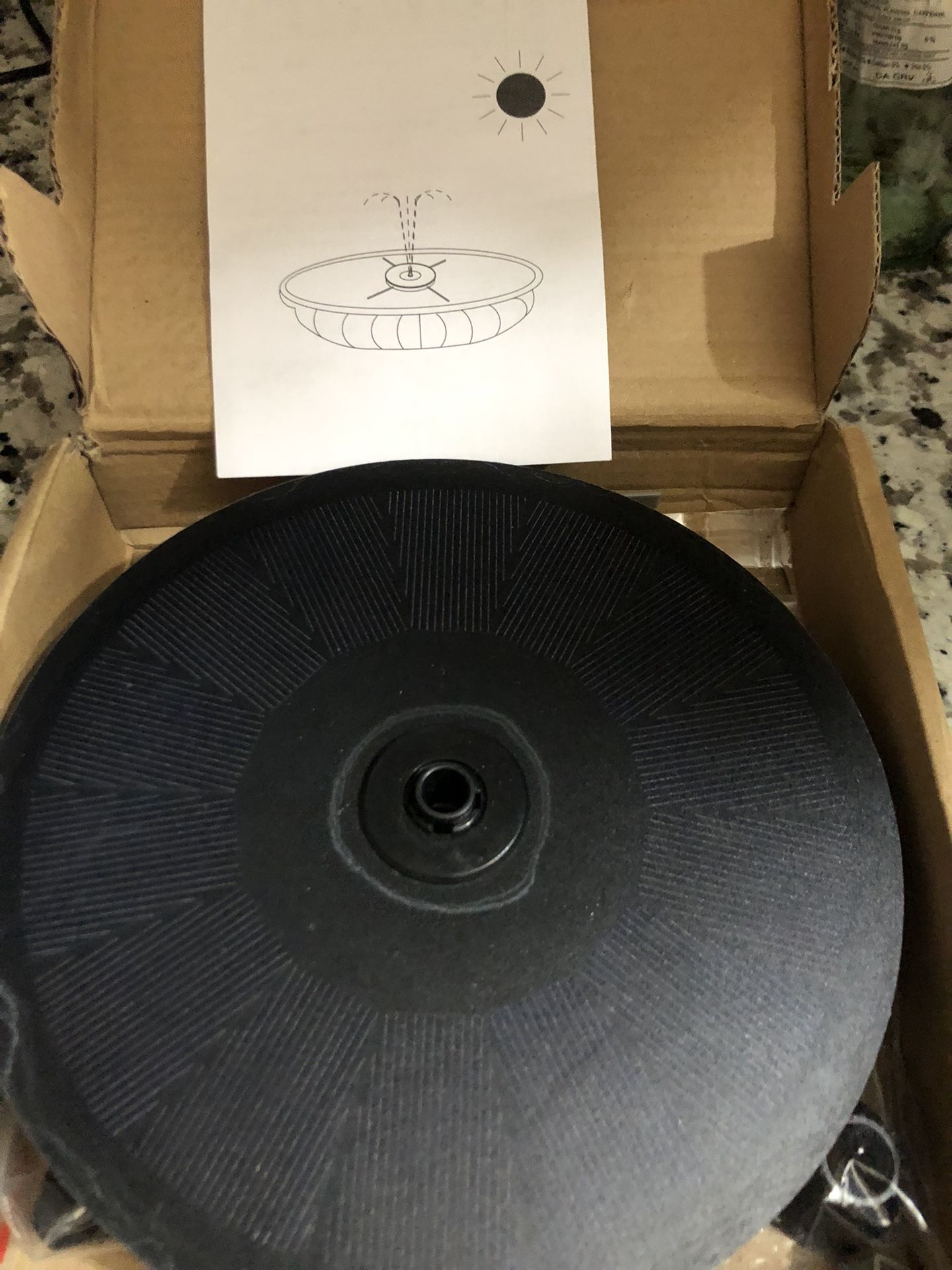 Solar Floating Fountain