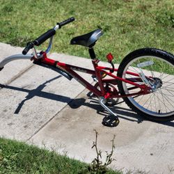 20 " Almost New folding Trailer Bike With Full Attachment 