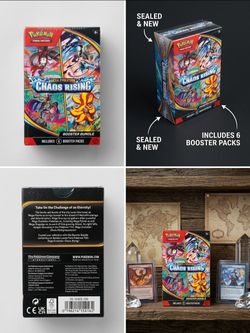 Pokémon TCG Mega Evolution Chaos Rising Booster Bundle