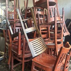 Wooden Chairs 