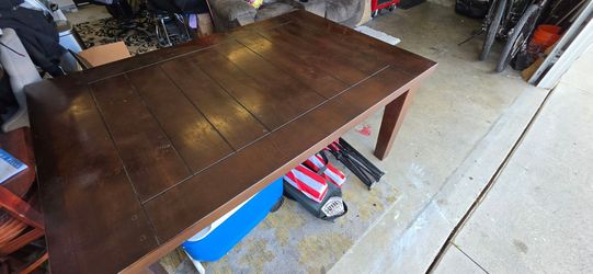 Wood table