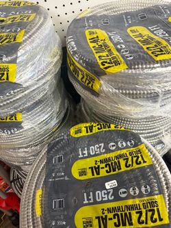 New MC Metal clad cable 12/2