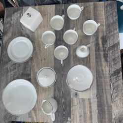 Europa engagement fine porcelain set