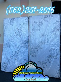 Twin deluxe mattresses colchones nuevos new replacement