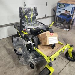 BRAND NEW RYOBI 48V ZERO TURN LAWNMOWER 