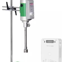 High-speed laboratory homogenizer, SHengwin 2000-24000rpm high shear mixer emulsifying laboratory emulsifier with 10G and 25G working heads