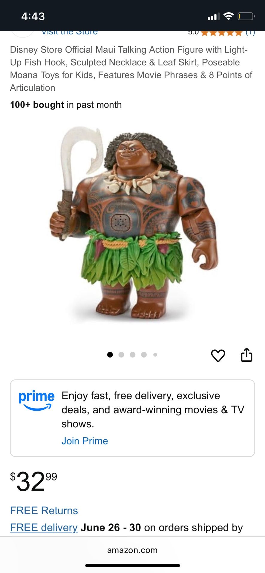 Mauii From Moana