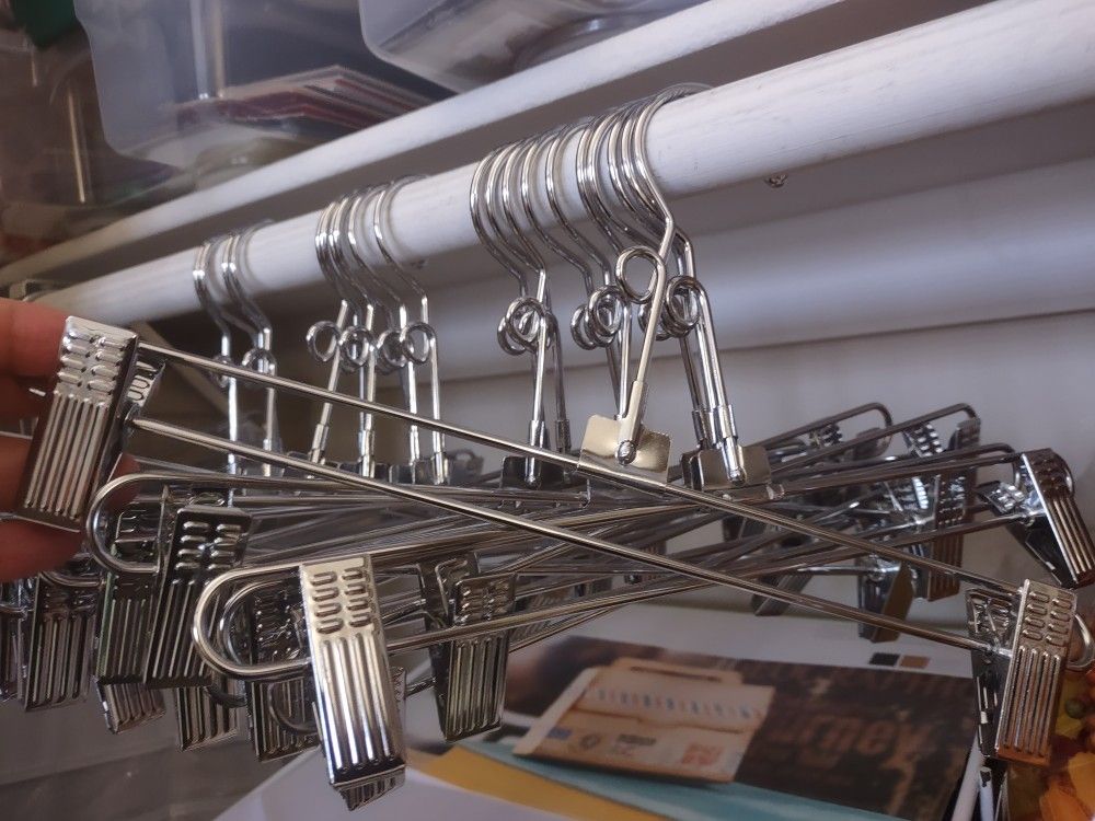 Chrome Style Store Hangers