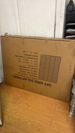2X solar panels 12v  200 watts
