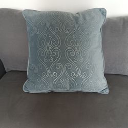  Bling Blue Couch Pillow 