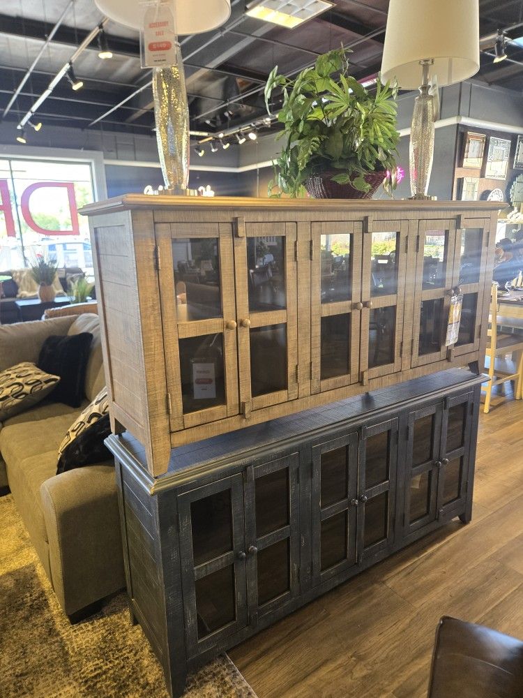 Glass Door Consoles $$698