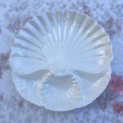 Maurice Ceramics scallop shell serving dish