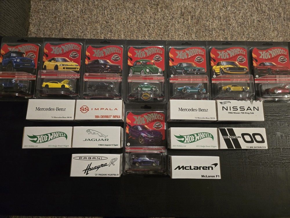 Hot Wheels RLC Cars