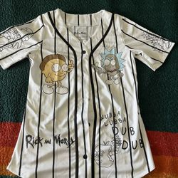 Rick And Morty Baseball Jersey Size M 