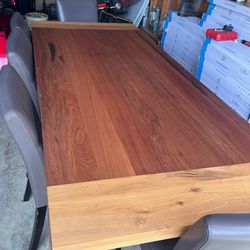 Custom Built Solid Wood Table