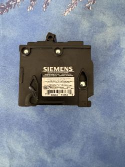 40 Amp 2 Pole Siemens Breaker