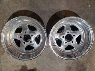 2 Weld Prostar Rims And Caps