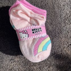 Hello Kitty No Show Socks 4-7 1/2 (8 Pairs)..