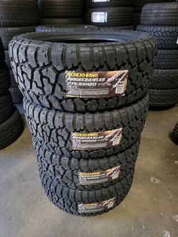 275 55 20 NEW TIRES SILVERADO SUBURBAN TAHOE SIERRA TITAN TUNDRA RUBICON GLADIATOR