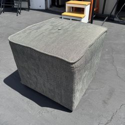 IKEA KEDJEBO Square Fabric Ottoman Very Clean and Good Condition 