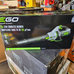 EGO 56-volt 765-CFM 200-MPH Leaf Blower With 5.0 Ah Battery And Charger #132876