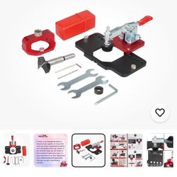 Upgraded 35mm Concealed Door / Cabinet Hinge Jig