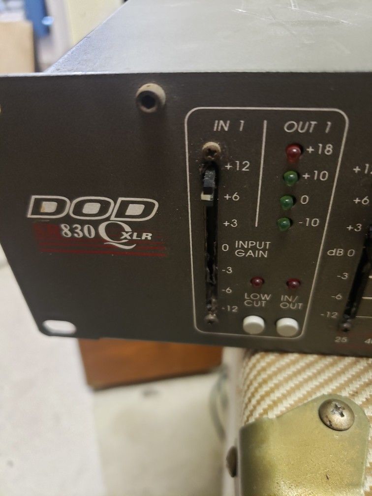 Pro. Stereo Equalizer DOD SR 830 EQ made USA