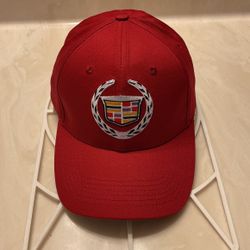Cadillac Baseball Hat Red New 