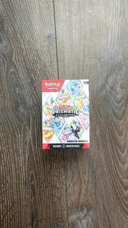 Pokemon Prismatic Evolutions Booster Bundle 6 Packs