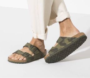 Birkenstock Arizona Camo Two-Strap  sandals sz 13 men’s