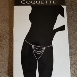 Crotch-less Chain G-string w/ Adjustable Back - Unopened


