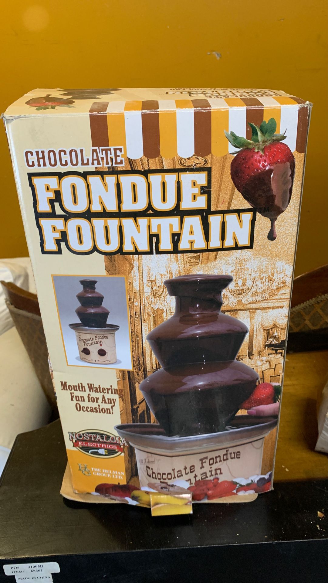 Fondue Fountain