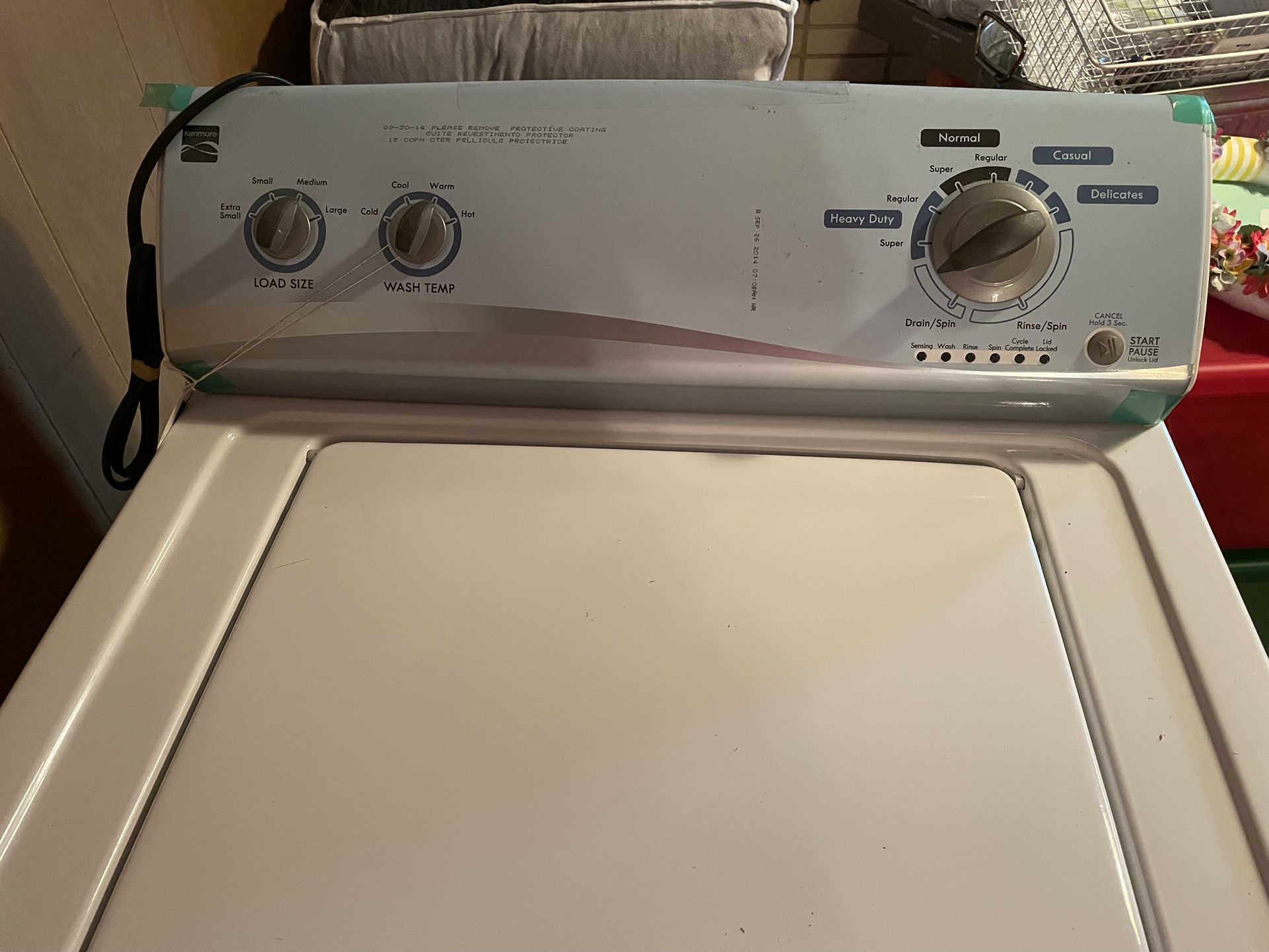 Kenmore Washer