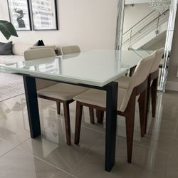 Dining Table With 4 Chairs