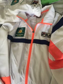 Fila Tennis Jackets and BNP Paribas Open Polo shirts for Sale in