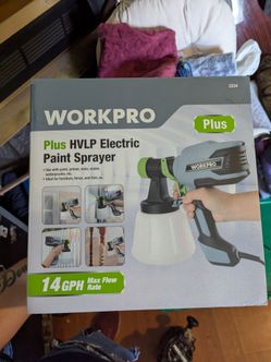 WORKPRO Plus HVLP Electric Paint Sprayer