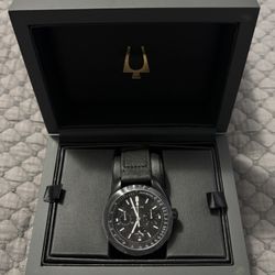 NASA Bulova Special Edition Lunar Pilot Chrono Watch - 98A186