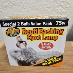 Heat Bulbs For Basking 2 Pack 75 W
