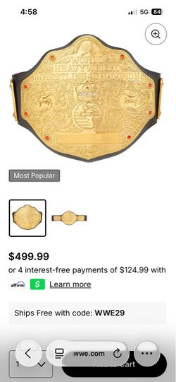 WWE World Heavyweight Title